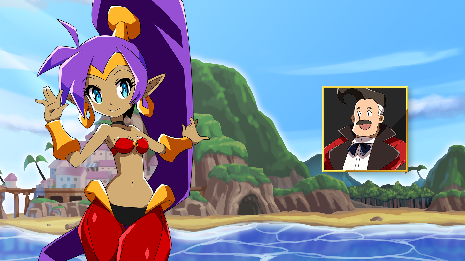 Shantae and the seven. Shantae геймплей. Shantae Empress Siren Art. Shantae and the Seven Sirens 2019 game.