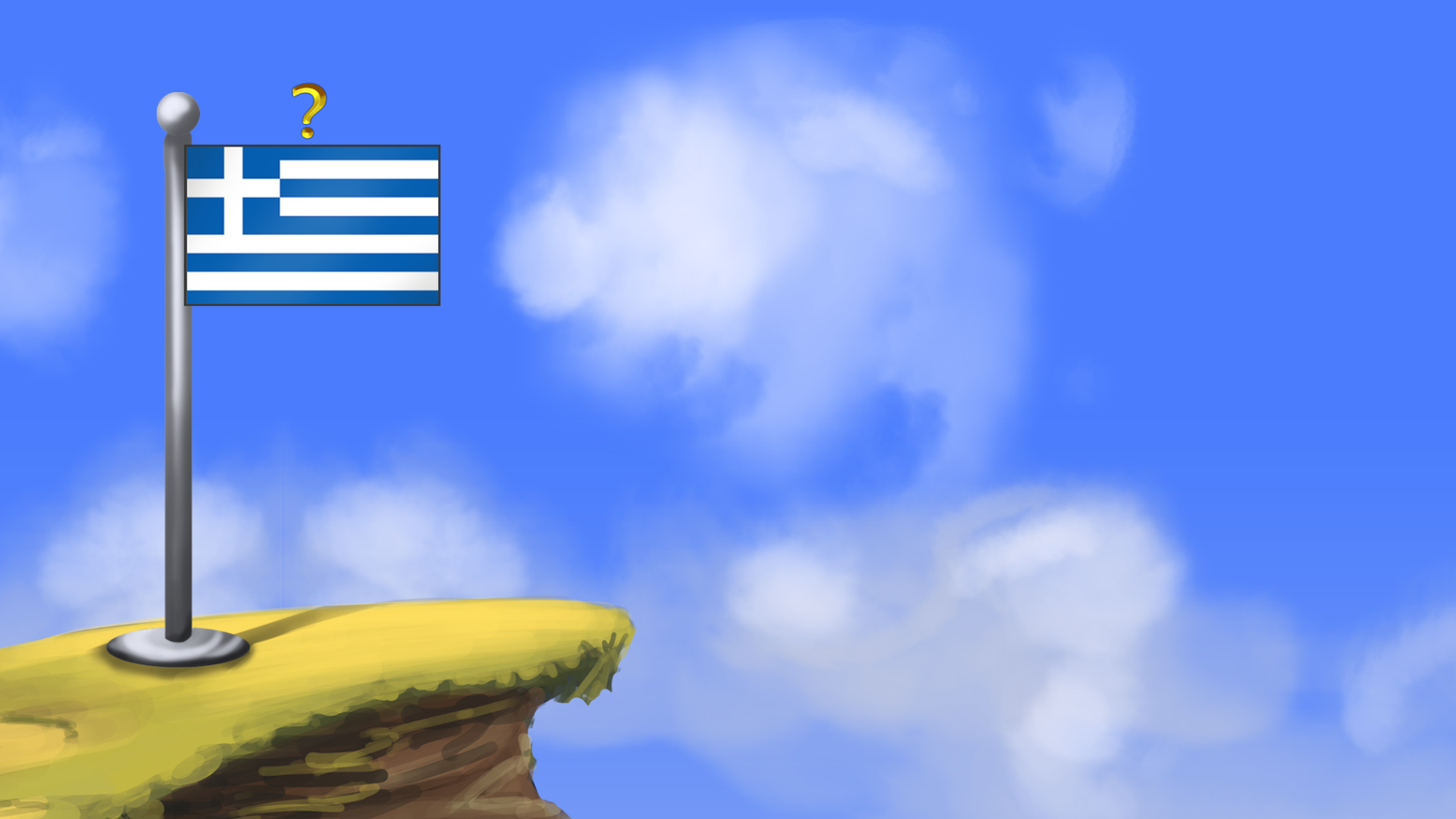 Icon for Greece's Flag.