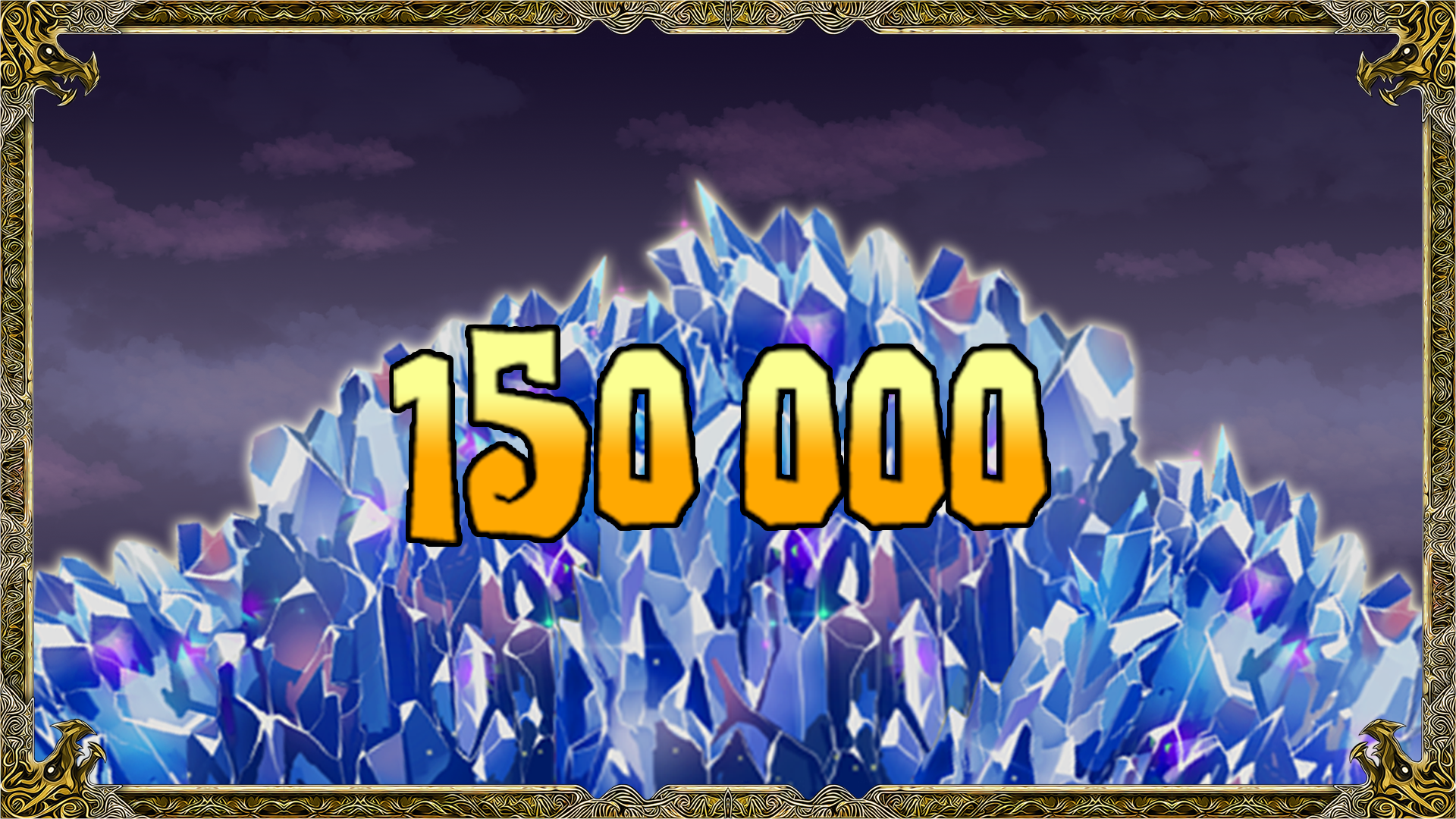 Icon for 150000 crystals picked
