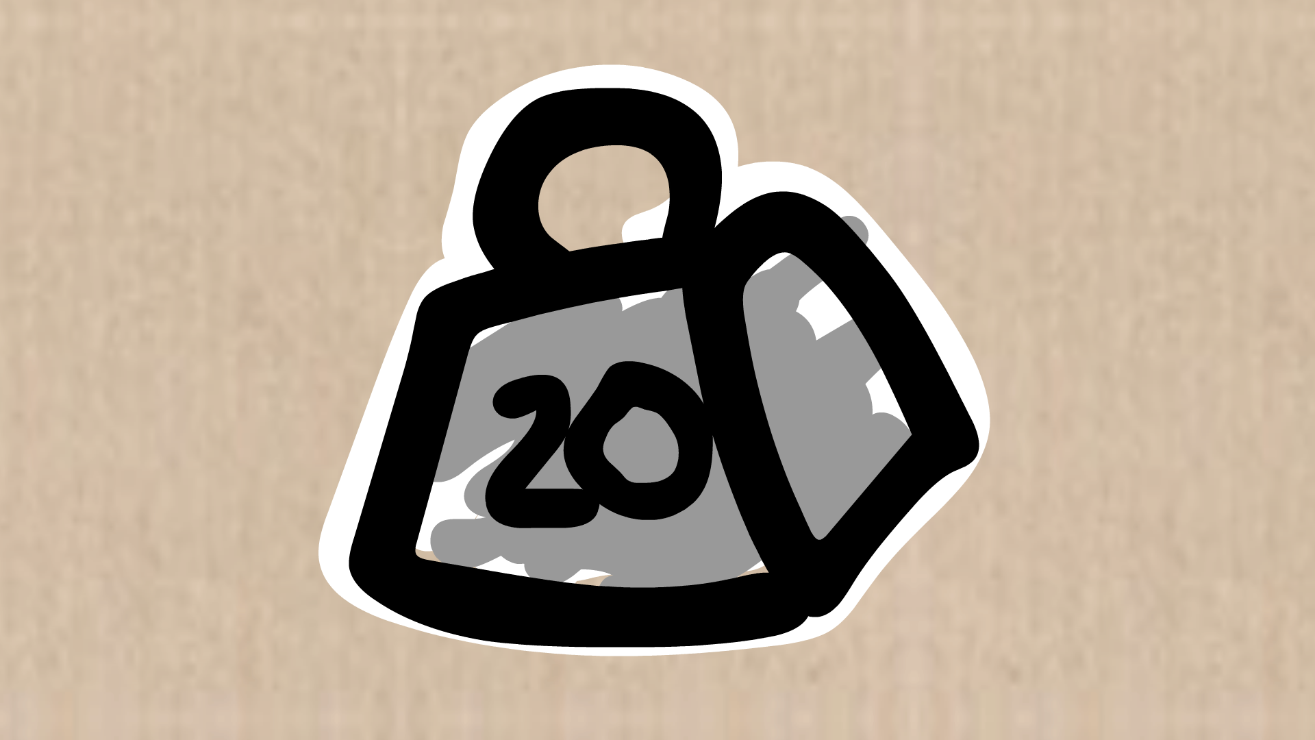 Icon for 20lbs Weight