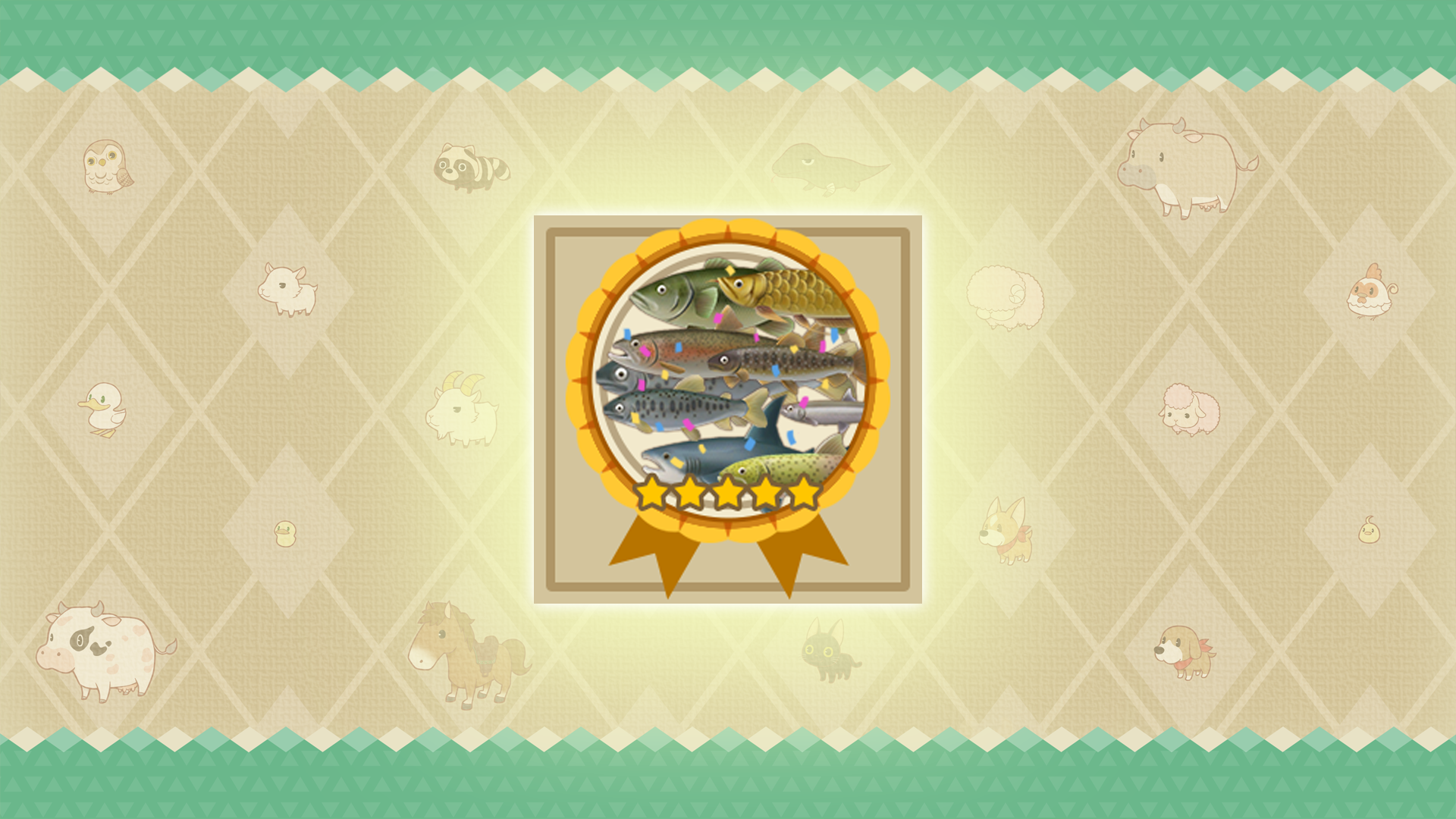 Icon for Obtained all fish.