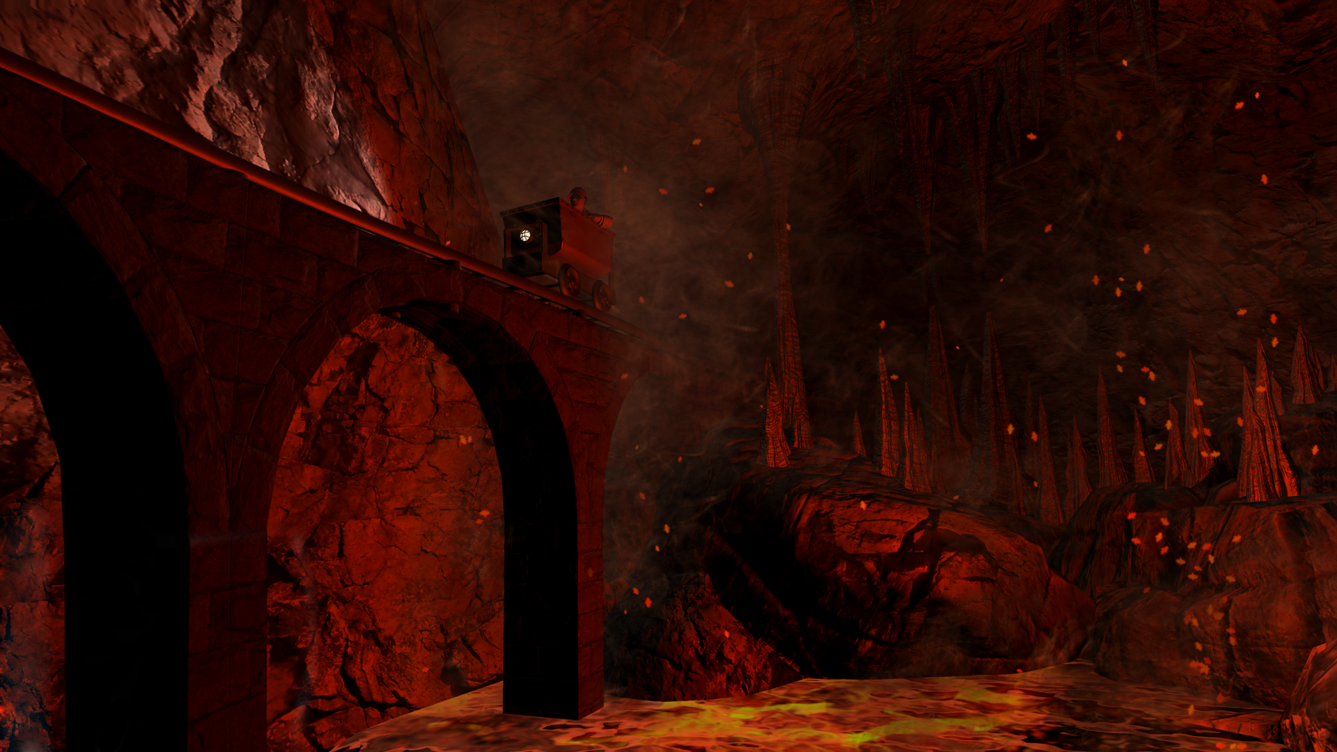 Icon for Lava Grottoes, Track 10, Level 1