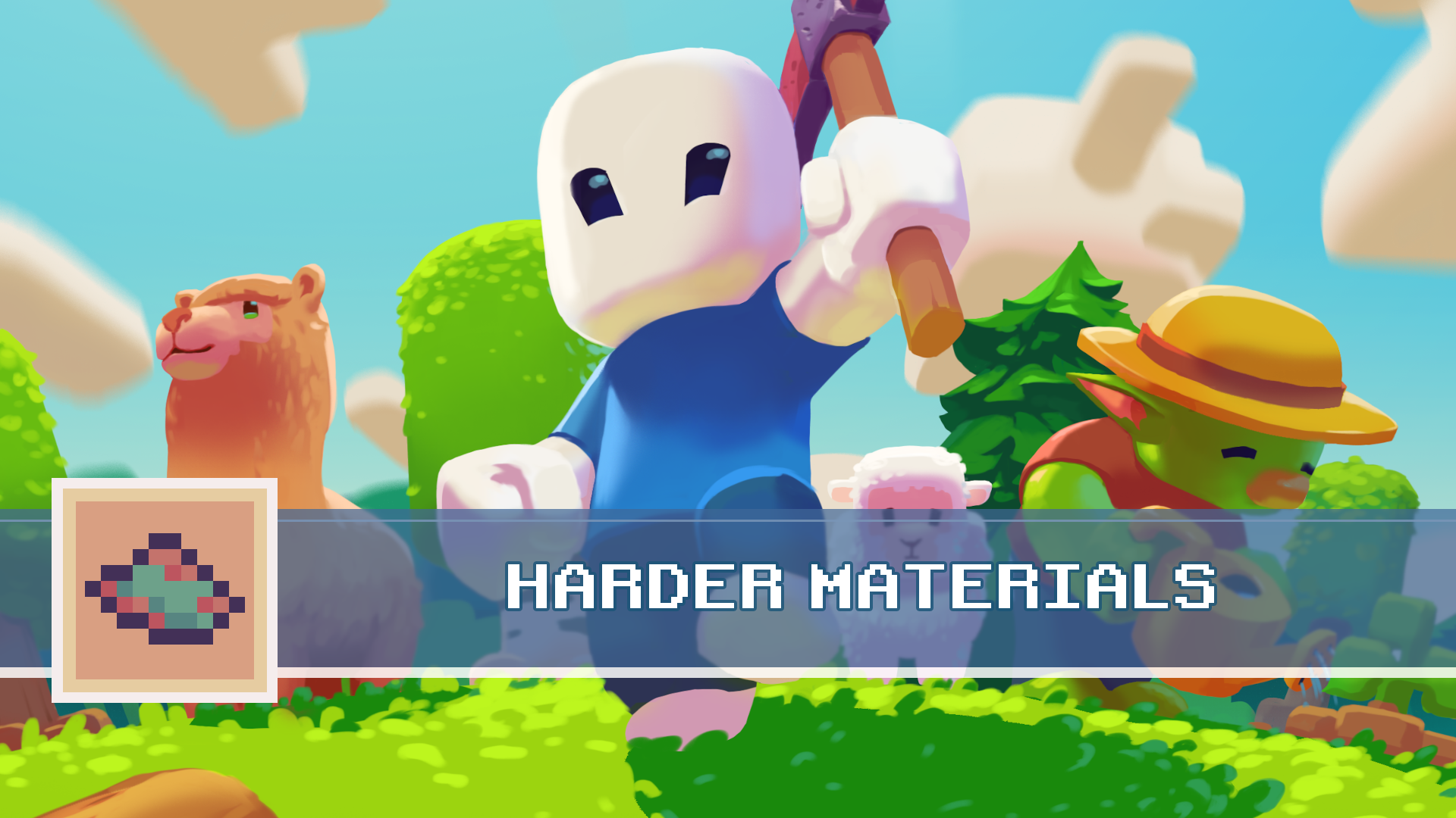Icon for Harder materials