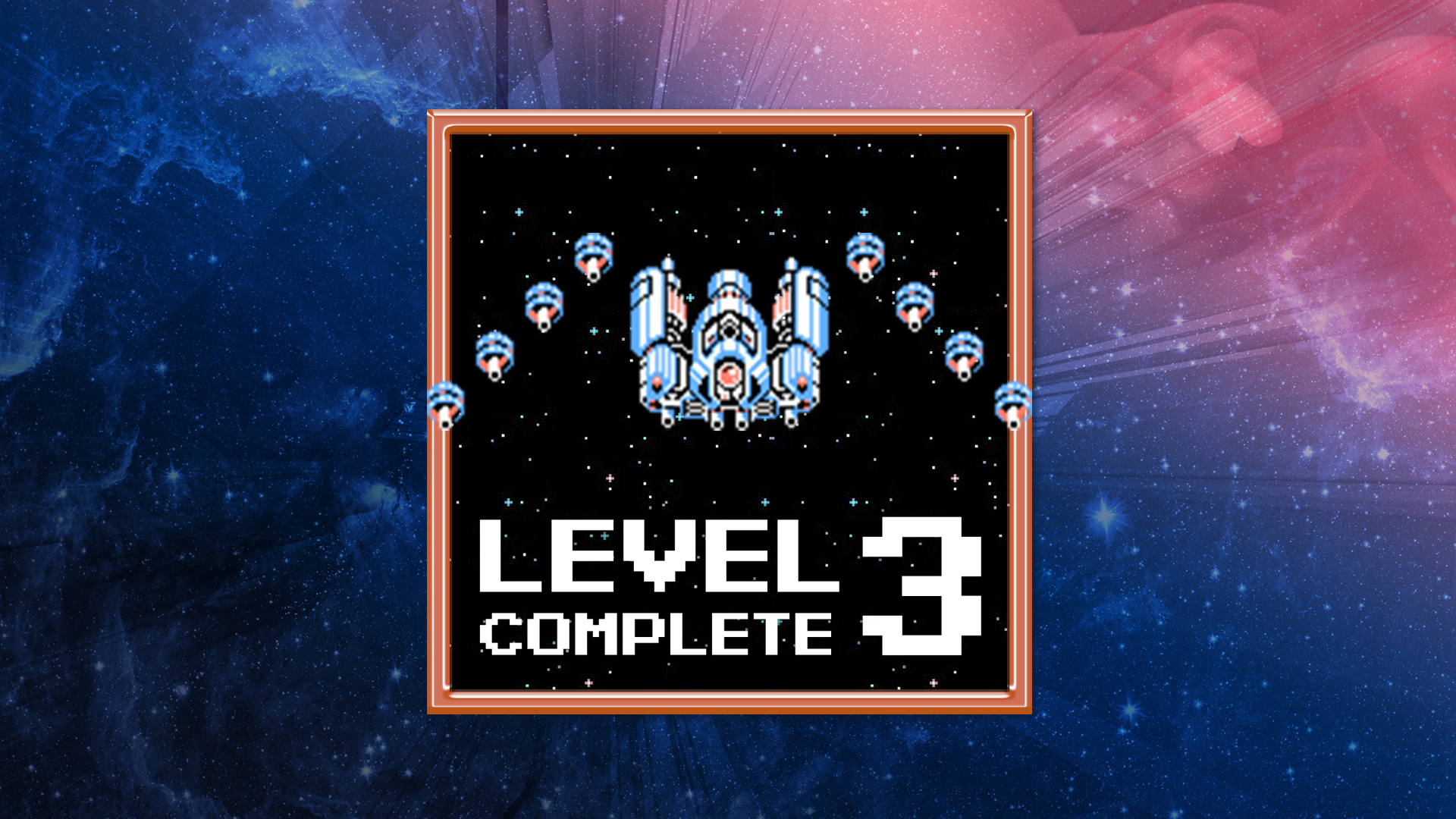 Icon for Image Fight (NES) - Level 3 Complete