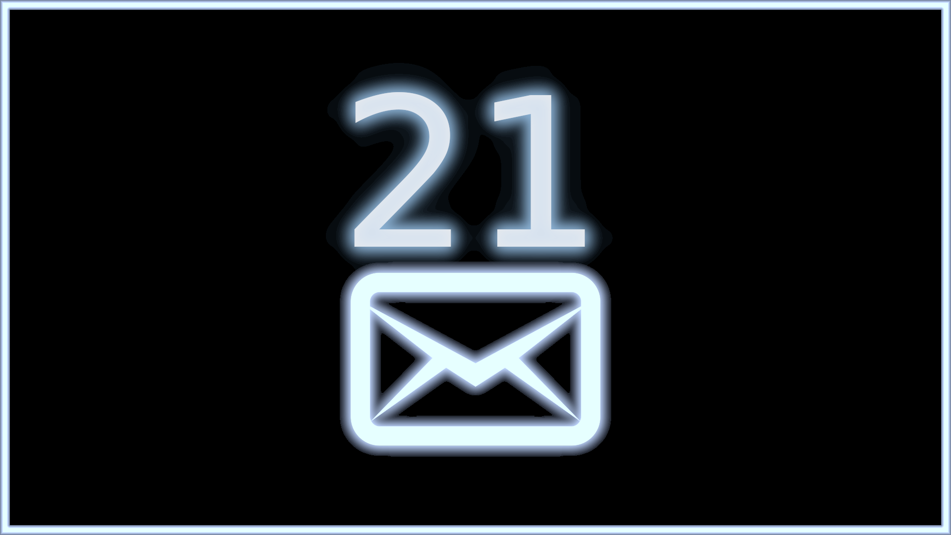 Icon for 21 letters