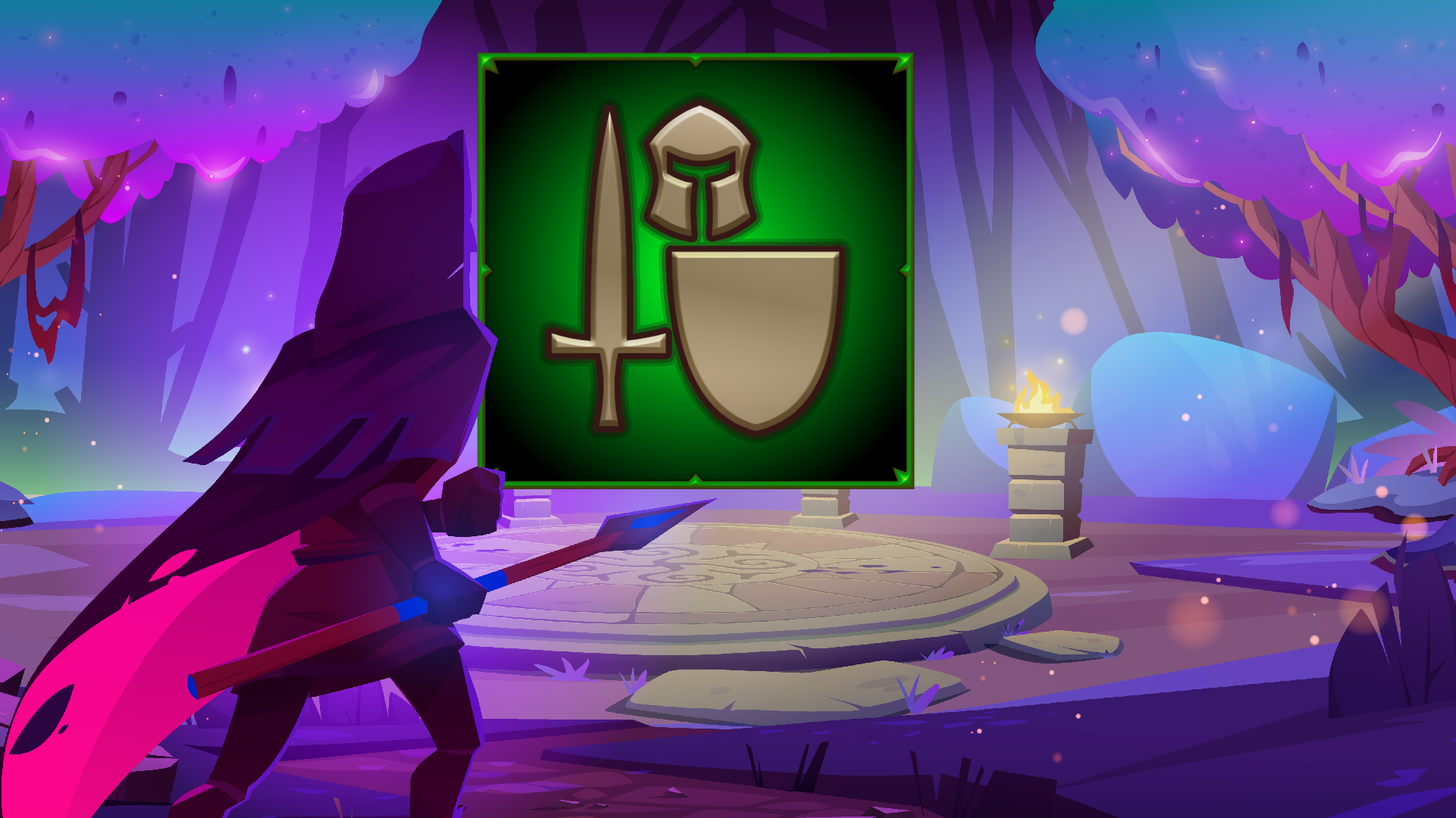 Icon for Equip Items