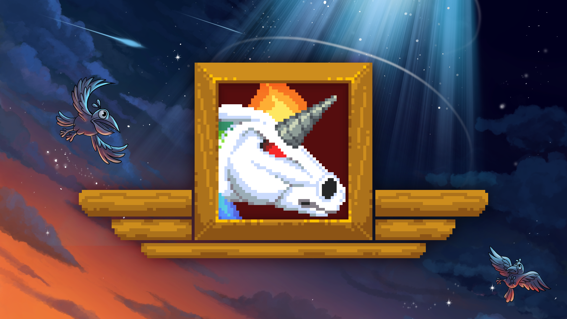 Icon for Victory over Big Unicorn Head
