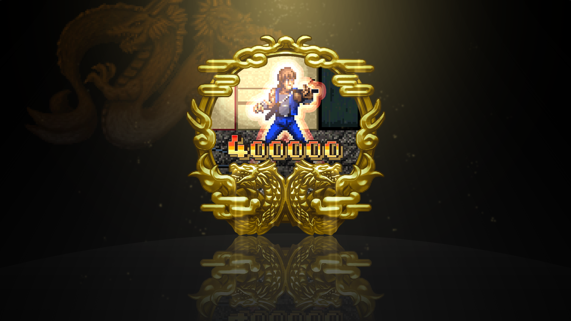 Icon for 400,000 Reached