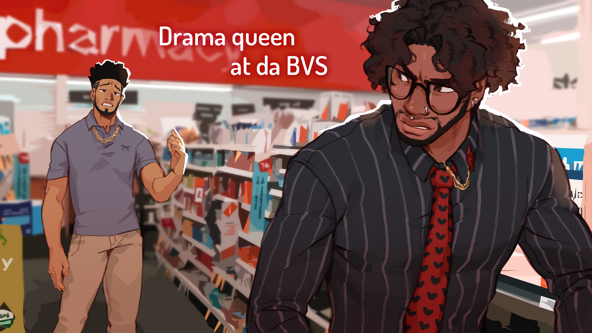 Icon for Drama Queen at BVS Pharamcy.