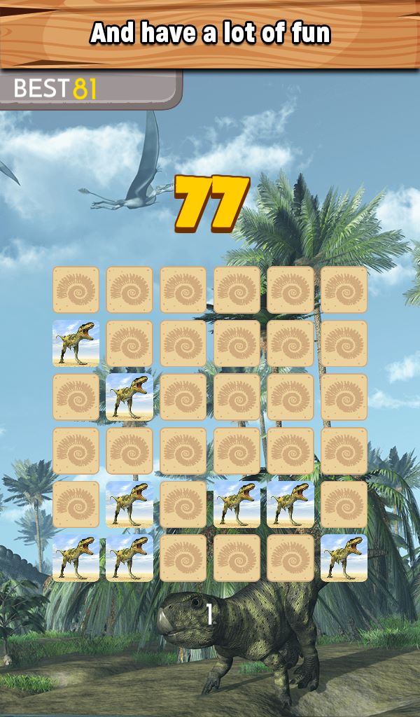 Brain Games - Dinosaur - Memory And Attention Training #2 *Gold.