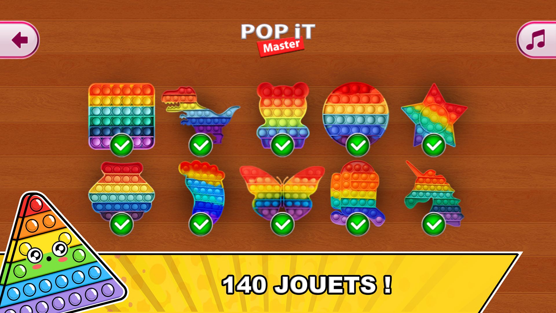 Pop it Master - jouets antistress jeux calmes – Microsoft Apps