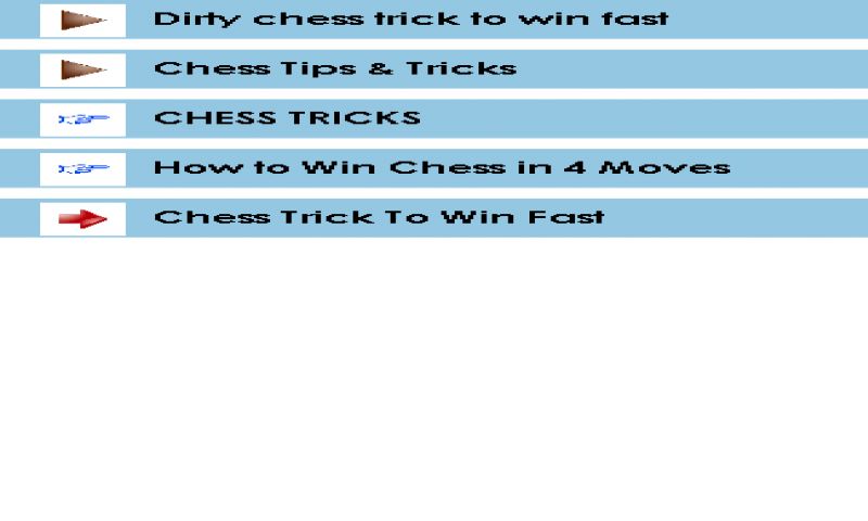 Win fast in chess 