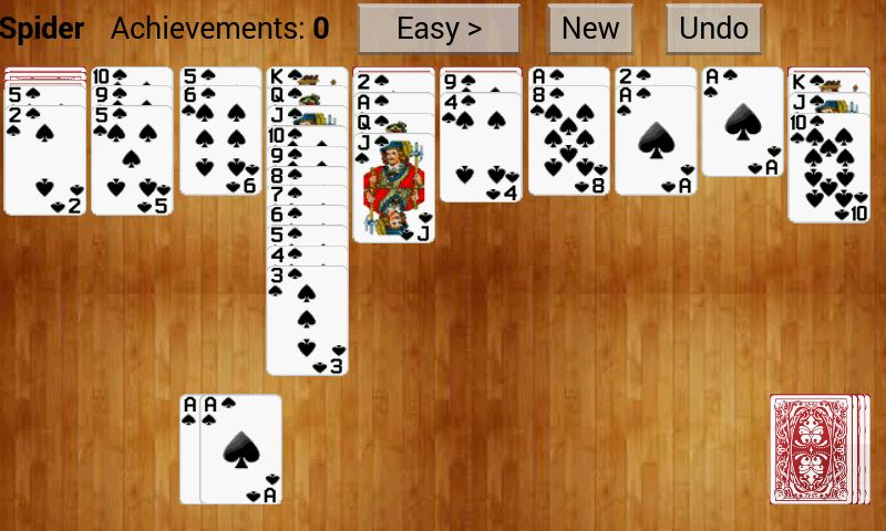 Spider Solitaire (Two Suits) - 100% Free