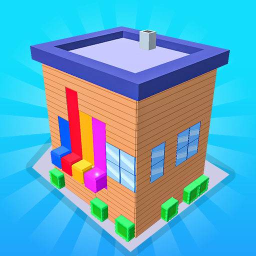 House Painter Home Color Paint Master 3D - Train your Brain to Solve the Bright Colors Maze Painting Puzzle