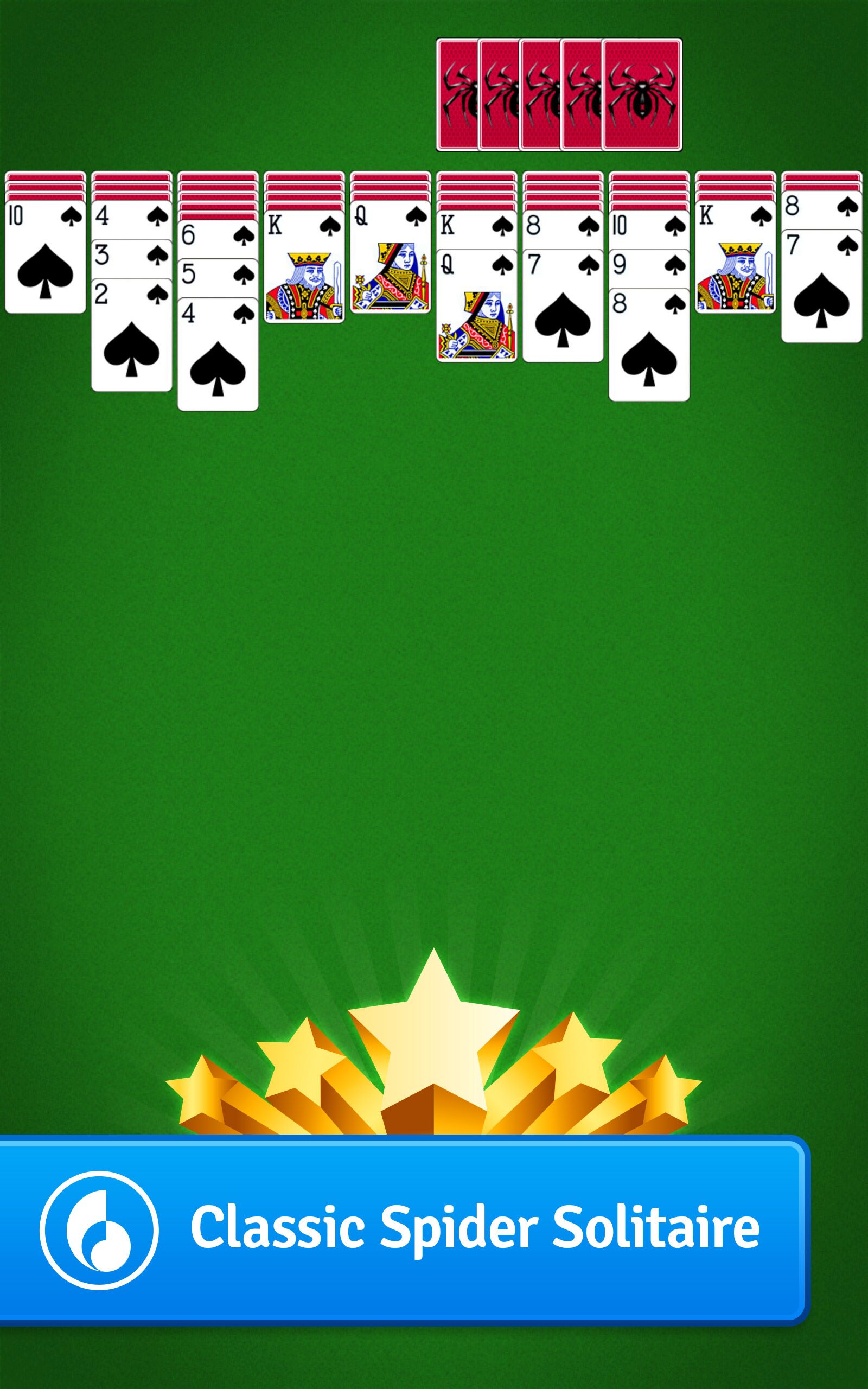 Spider Solitaire 4 Suits - Solitaire Bliss
