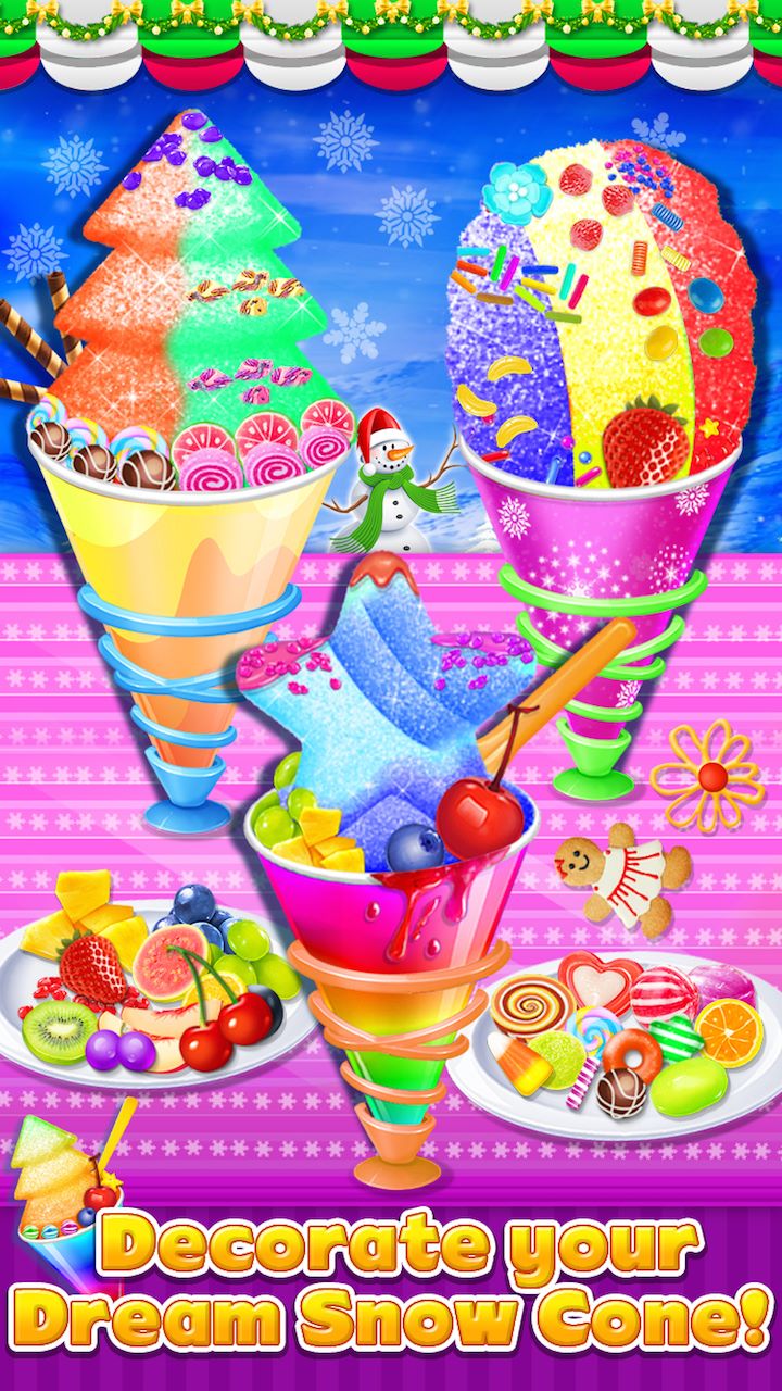 Rainbow Frozen Snowcone Maker - Kids Ice Dessert Chef - Microsoft Apps