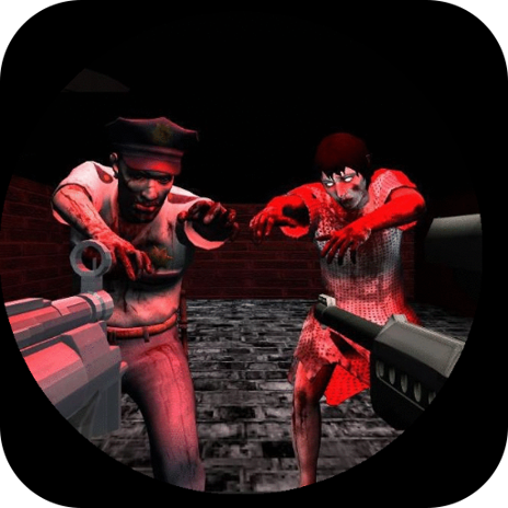 Escape the Dark Corridors Machine Gun Kill (a fps zombie sniper