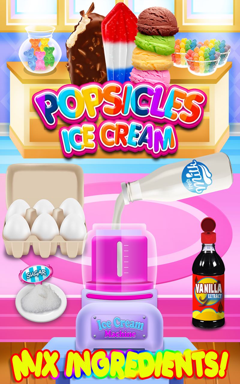 Ice Popsicles Maker - Frozen Ice Popsicle Treats & Desserts for Girls -  Official app in the Microsoft Store