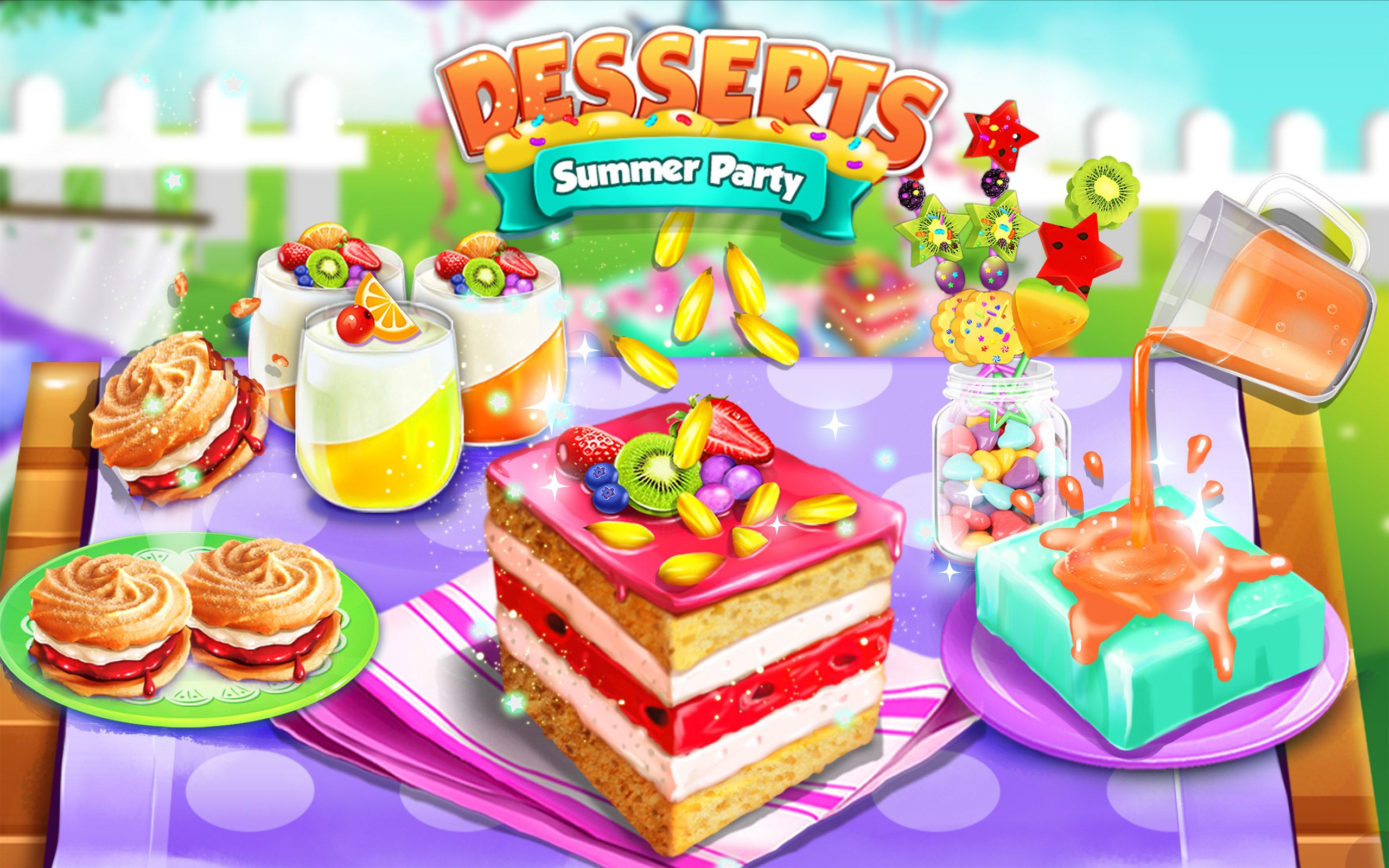 برنامه Cake Maker Cooking Cake Games - دانلود