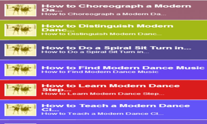 Dance Charts Step 3