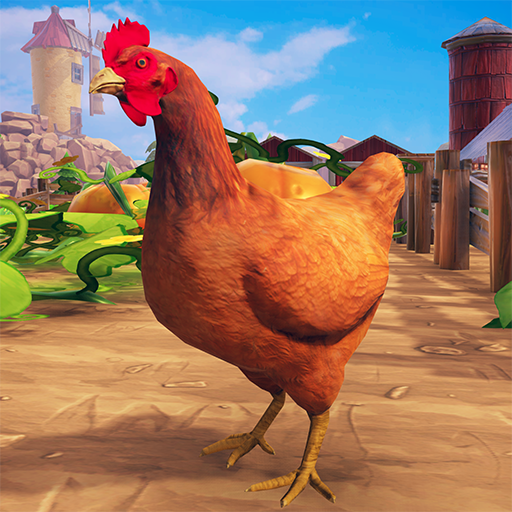 Crazy Chicken Life : Chicken Farm Life Simulator 3D