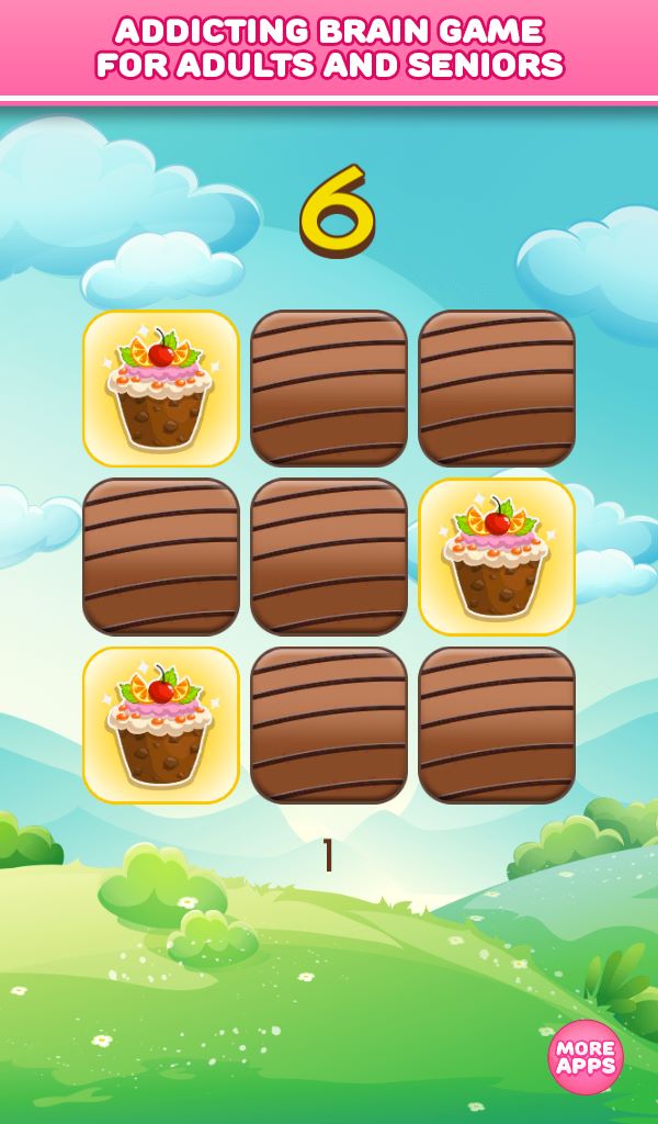 Brain game & Memory training for adults - Tasty Food #2 *Gold Edition -  Microsoft Apps