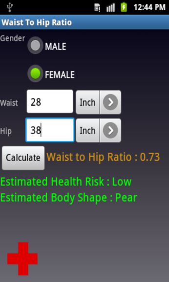Waist To Hip Ratio - Microsoft Apps