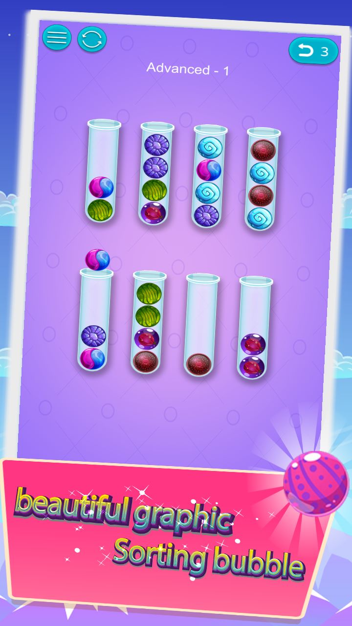 Sorting Bubble Color - Sort Bubble puzzle Game – Microsoft Apps