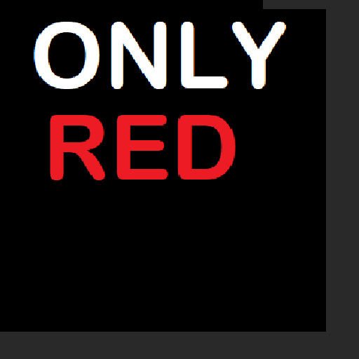 only red
