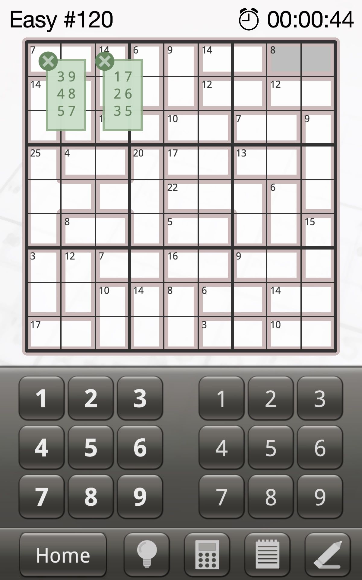 Killer Sudoku - Microsoft Apps