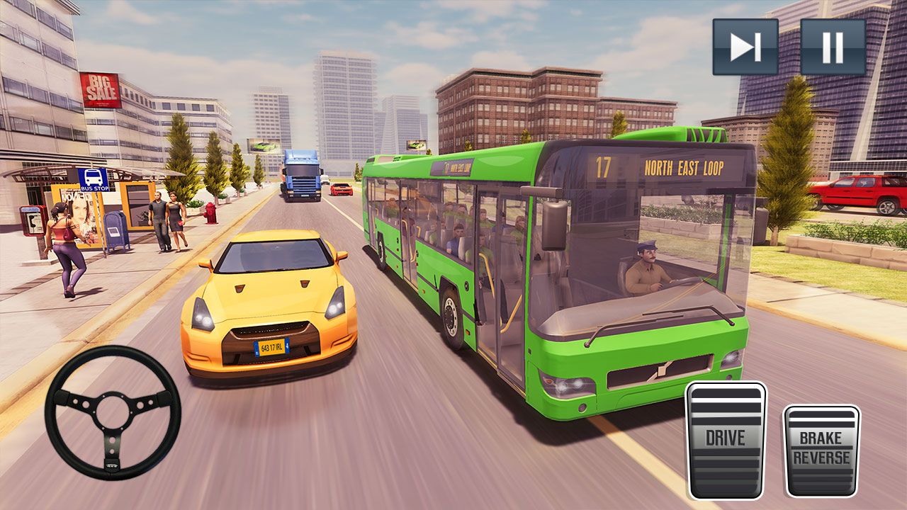 Play School Bus Driving Simulator 2019