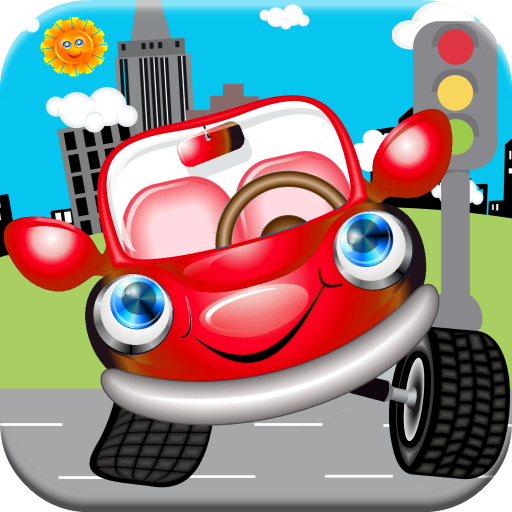 Car Puzzle Games for Toddlers! Easy Toddler Cars Racing Games for Ages 2 3 4 5