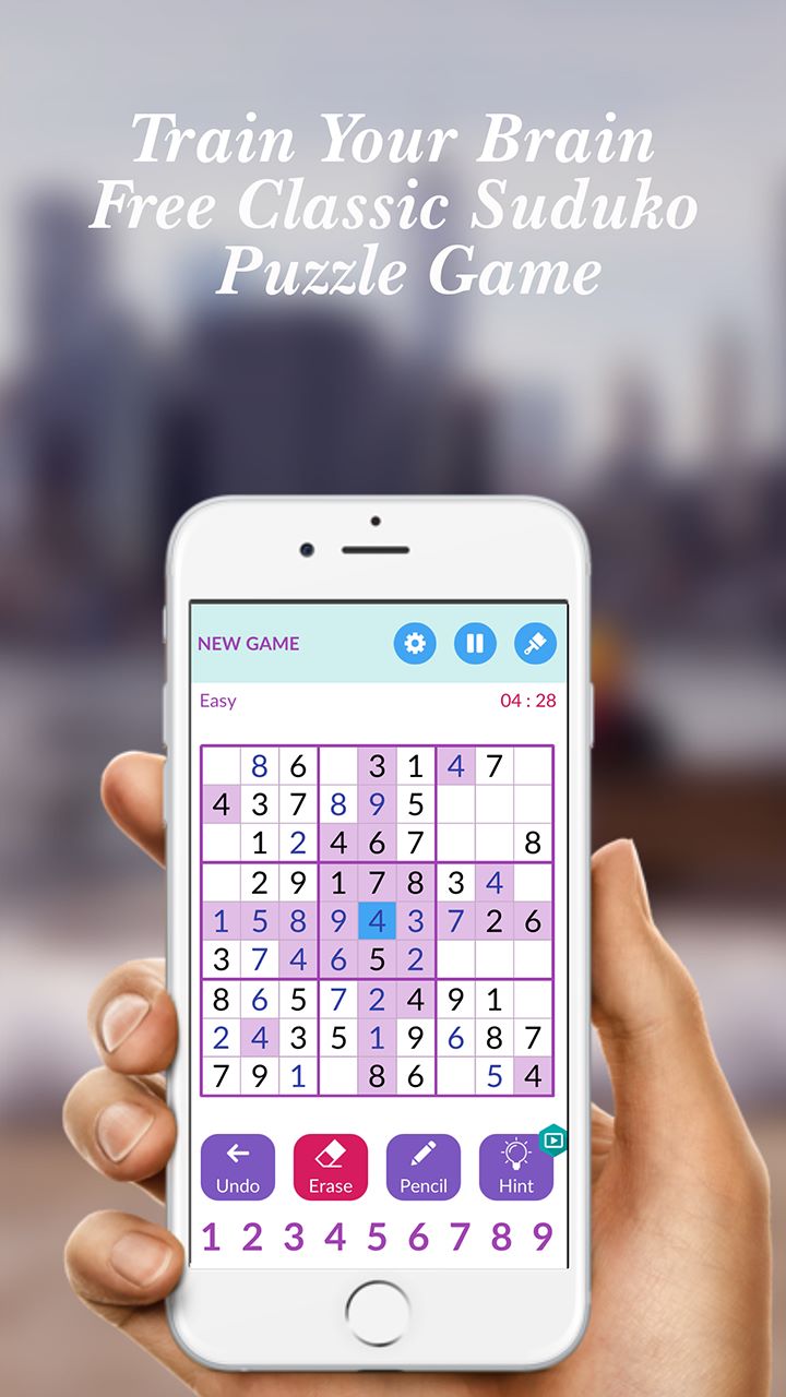 Sudoku Free: Sudoku Master Crossword Puzzle Games APK para Android