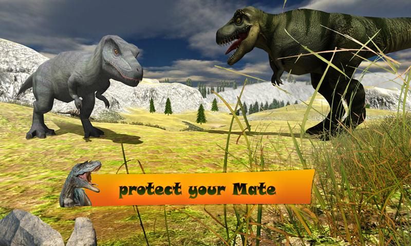 T-Rex Dinosaur Survival Simulator 3D