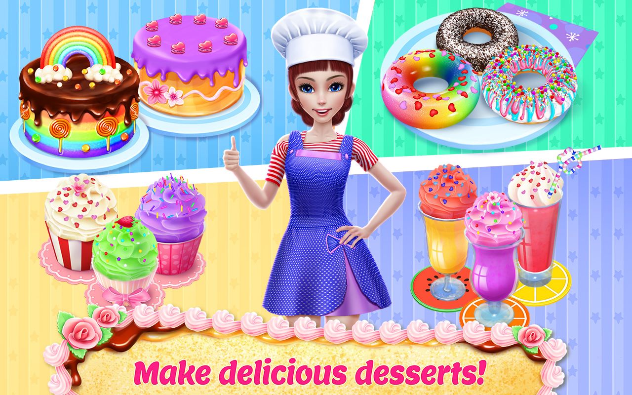 Fun Learn Cake Cooking & Colors Games For Kids - My Bakery Empire - Bake,  Decorate & Serve Cakes 