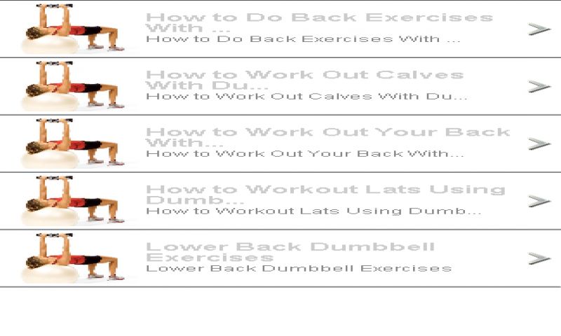 Back dumbbell 2024 home workout