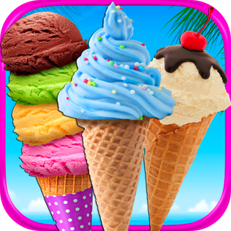 Mega Ice Cream, Frozen Soft Serve & Sundae Maker Games - Kids Ice