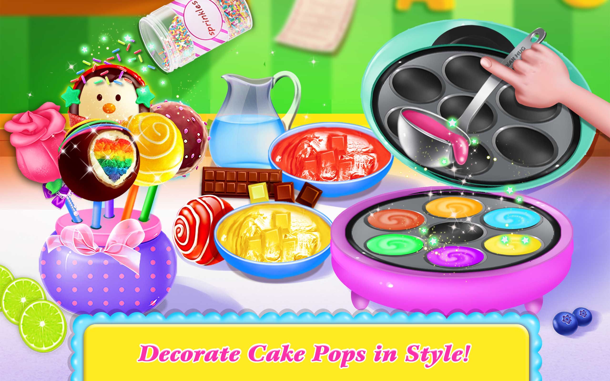 Ring Pops & Rock Candy Maker - Kids Rainbow Cooking Games - Microsoft Apps