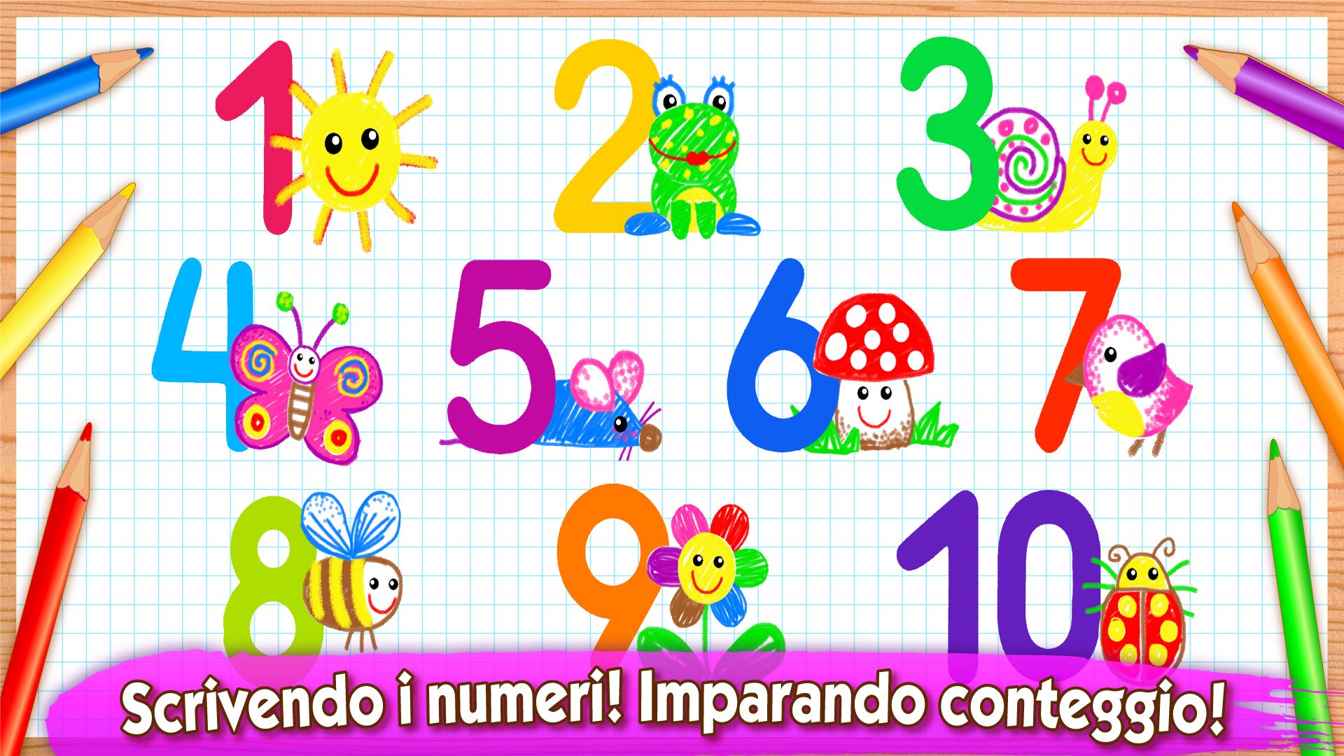 Disegni da colorare per bambini - giochi per bimbi di 2 - 8 anni -  Microsoft Apps