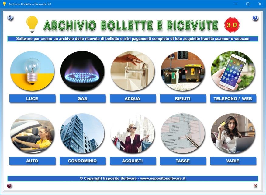 Archivio Bollette e Ricevute - Microsoft Apps
