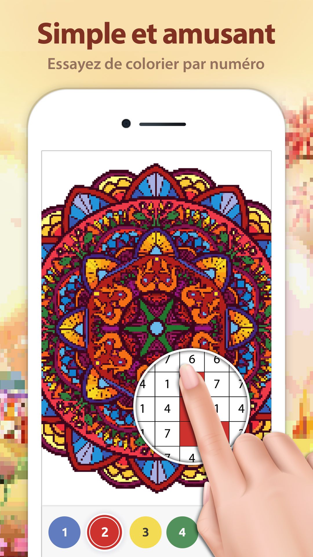 Mandala Coloriage Adultes - Peinture par Numero – Microsoft Apps