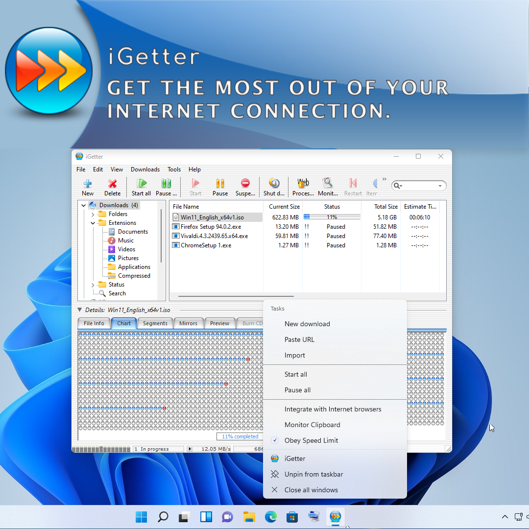 iGetter Download Manager
