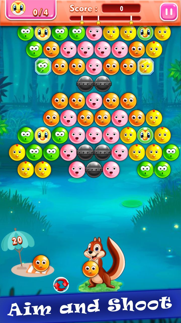 Play Bubble Shooter Kit Match 3  Free Online Games. KidzSearch.com