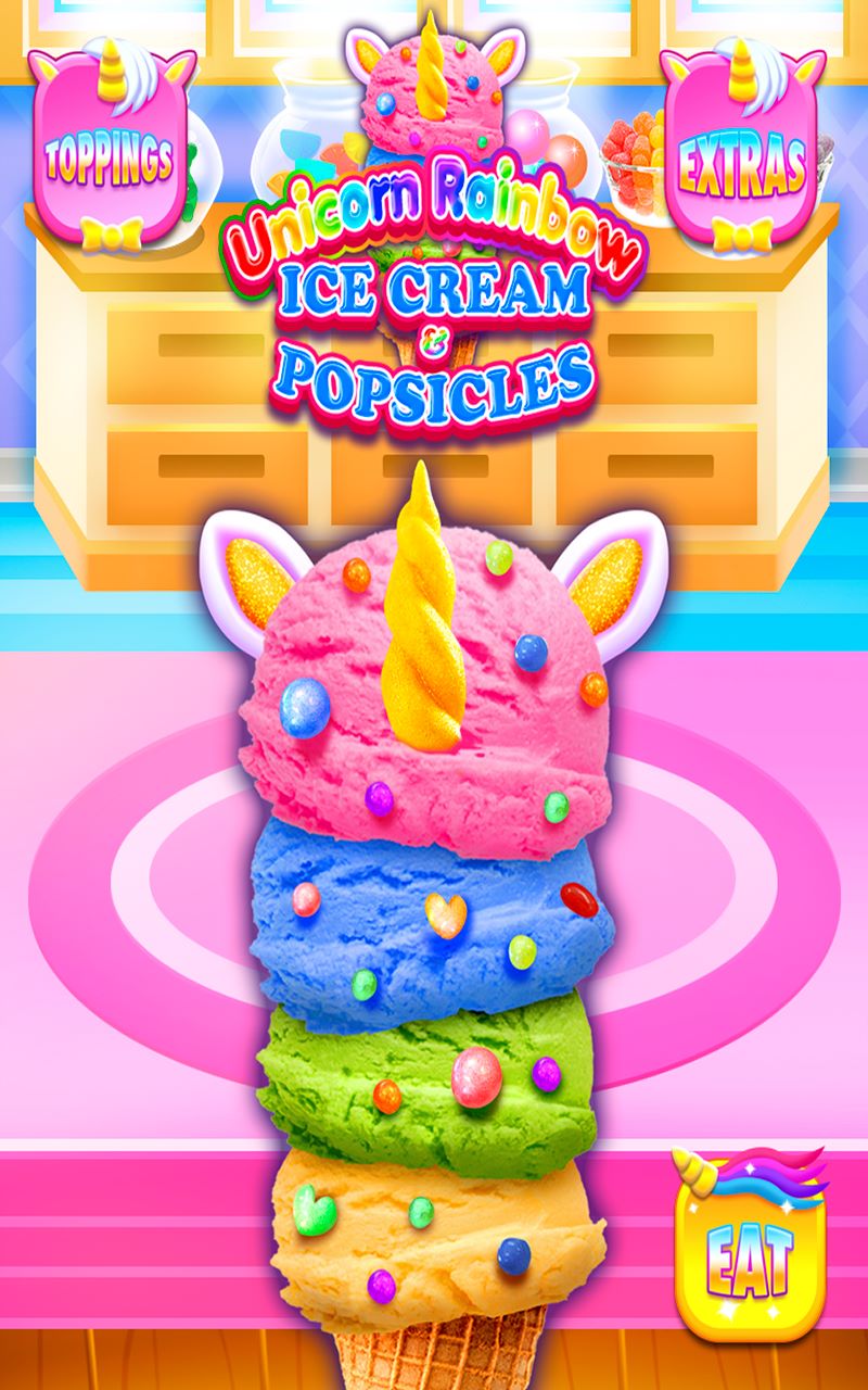 Rainbow Ice Cream Kitchen Van 3D - Unicorn Party Food Maker & Ice Cream  Maker - Microsoft Apps