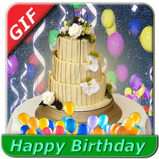 Beautiful Happy Birthday Friend Animated GIFs