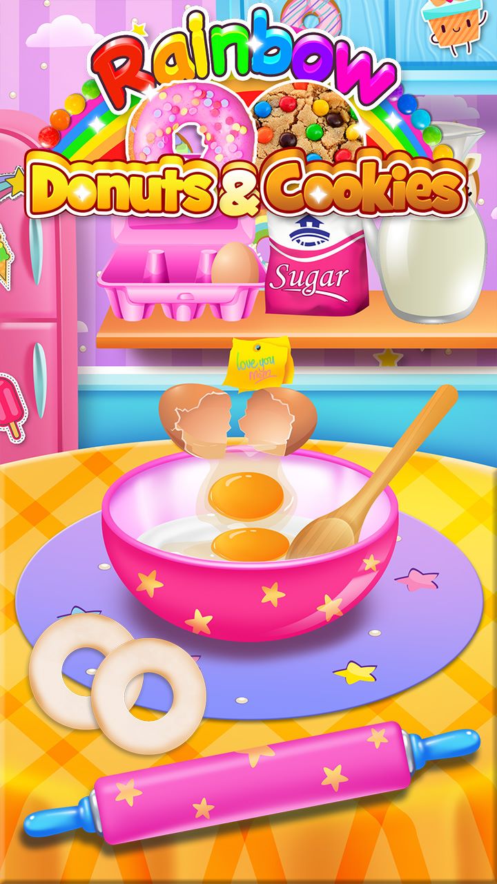 Donut Yum - Rainbow Kids Candy Donut Maker - Microsoft Apps