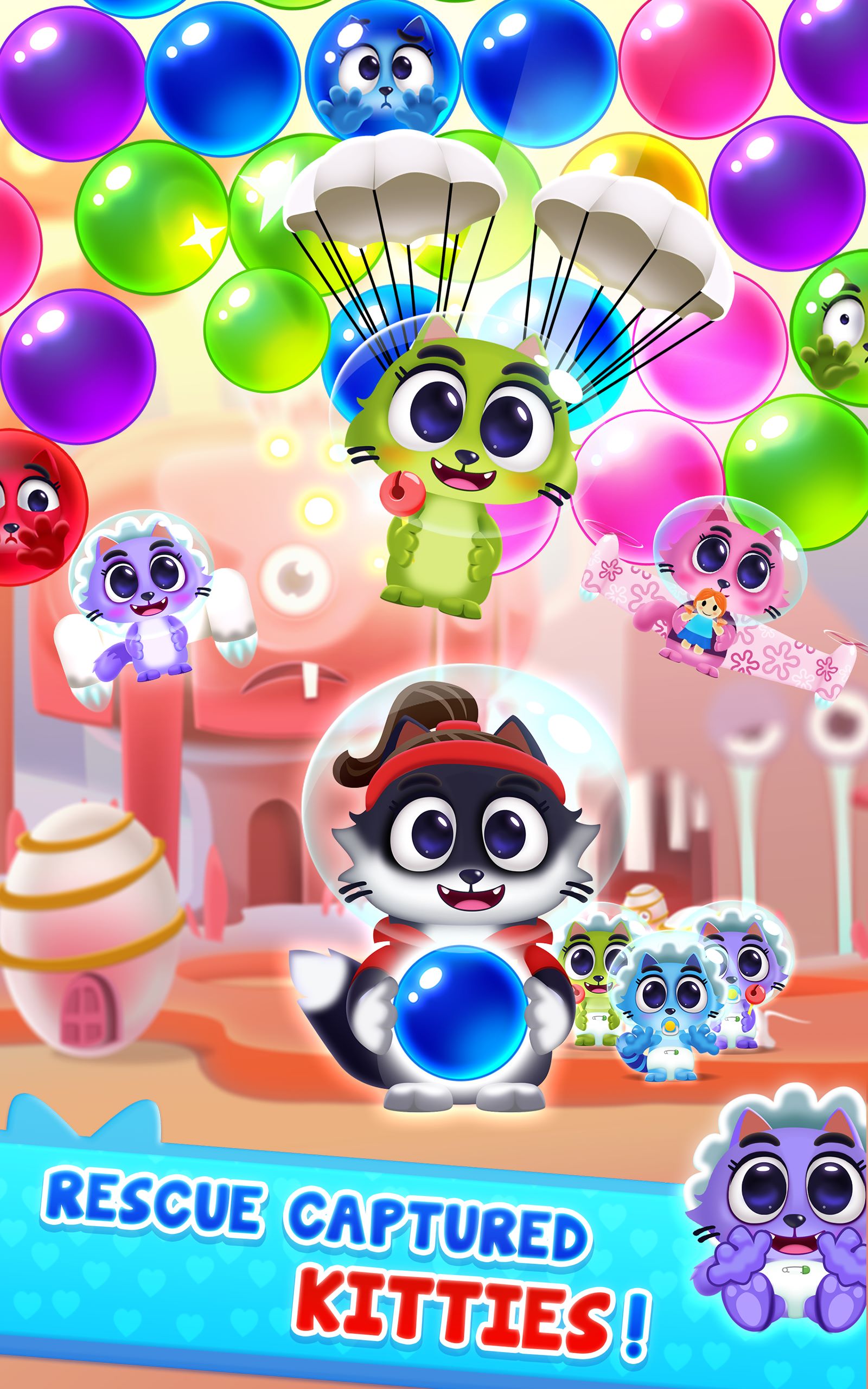 Space Cats Pop - Bubble Shooter Games Free - Microsoft Apps