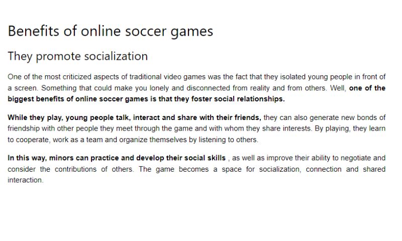 Benefits of playing online football games. - Microsoft Apps