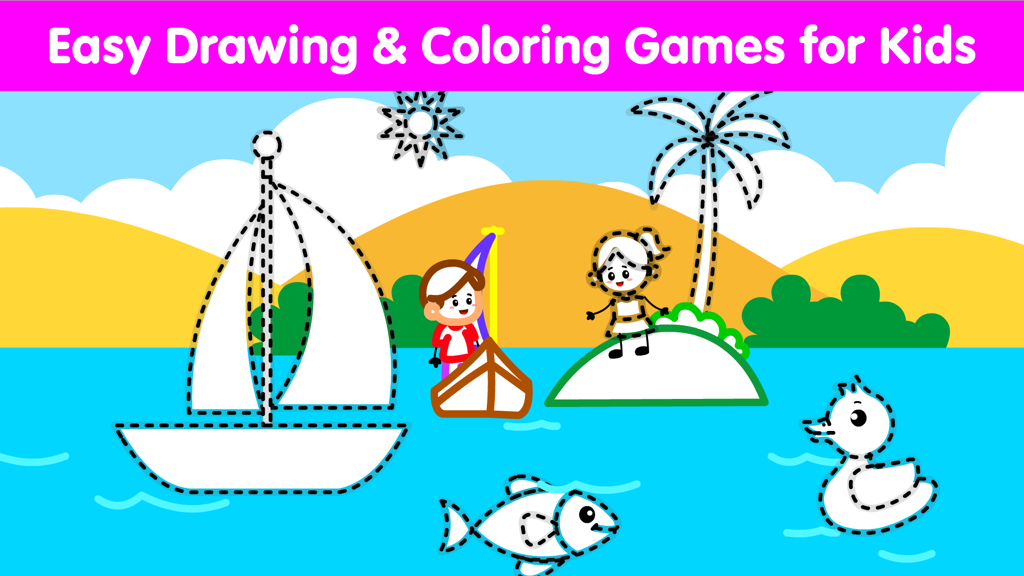 Easy Drawing and - Easy Drawing and Colouring for Kids