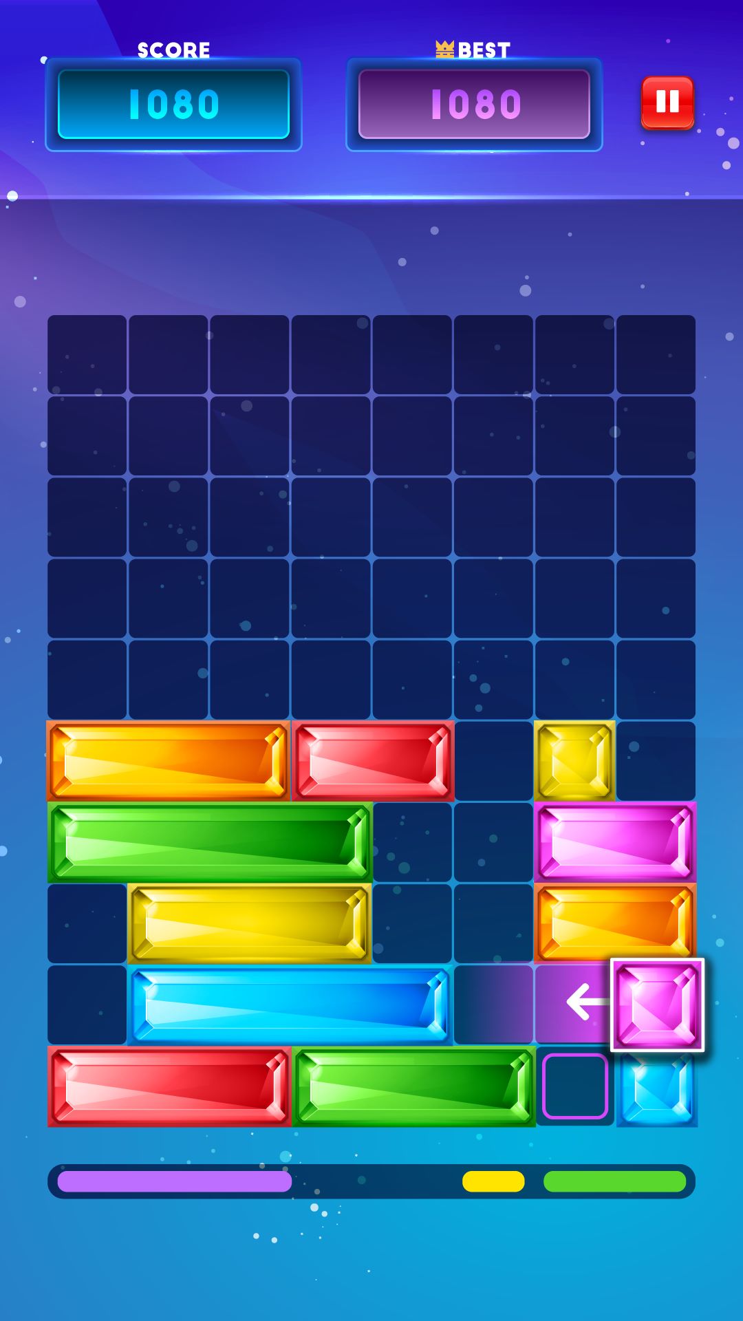 Miner Block - HTML5 Puzzle Game  Game codes, Puzzle game, Slide games